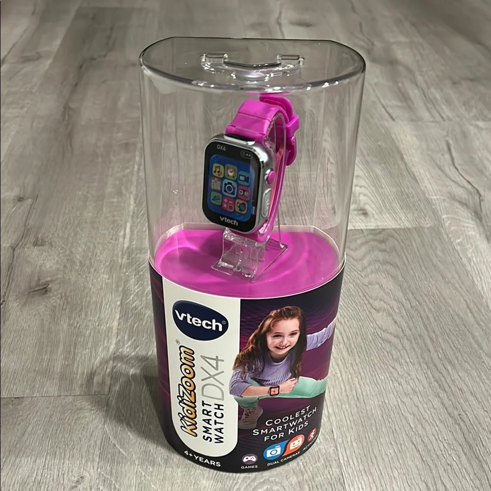 VTech KidiZoom Smartwatch DX4, Pink